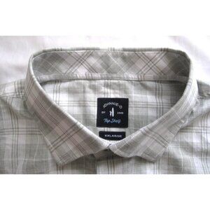 New Johnnie-O Shirt Men Button Madras Ivy League Preppy Streetwear Sz XXL(MT931)